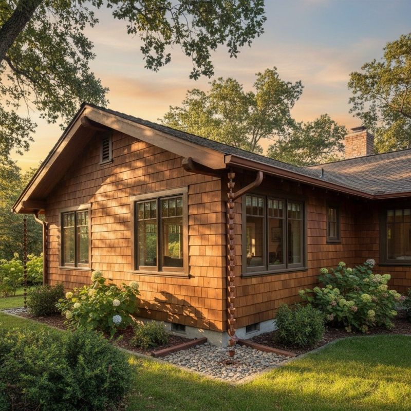 Wooden Gutter Replacement detail